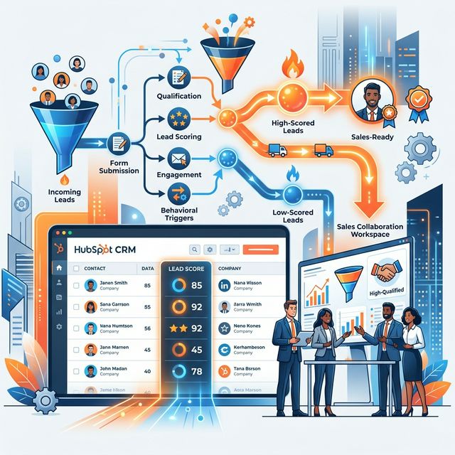 HubSpot Workflows for Lead Qualification Automation | Supern8n